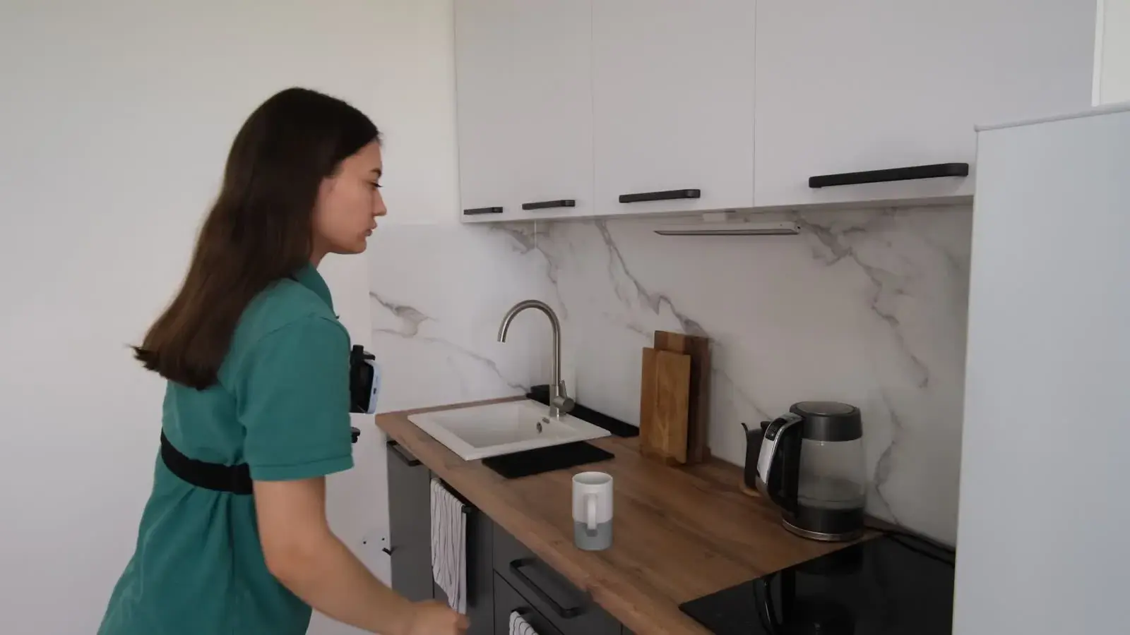 Take a mug from a cabinet third-person preview poster